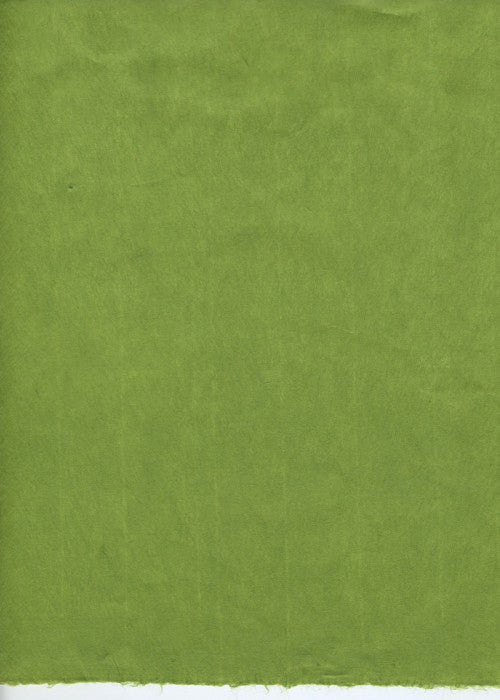 Kizuki Somegami Green 18gsm - Liberties Papers