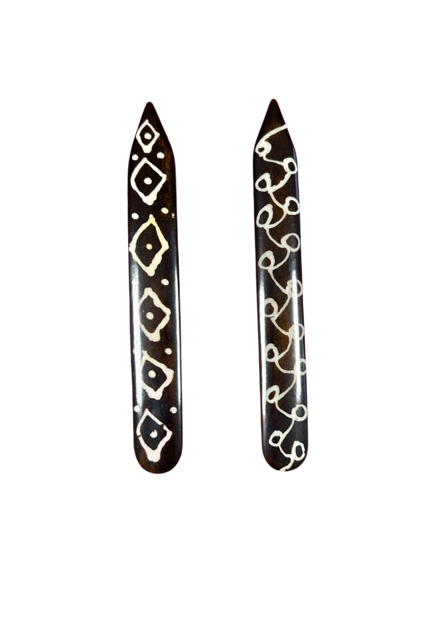 Patterned Bone Folders Pointed