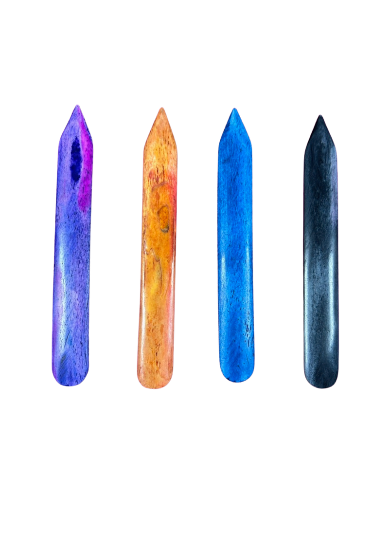 Coloured Bone Folders Pointed - Liberties Papers