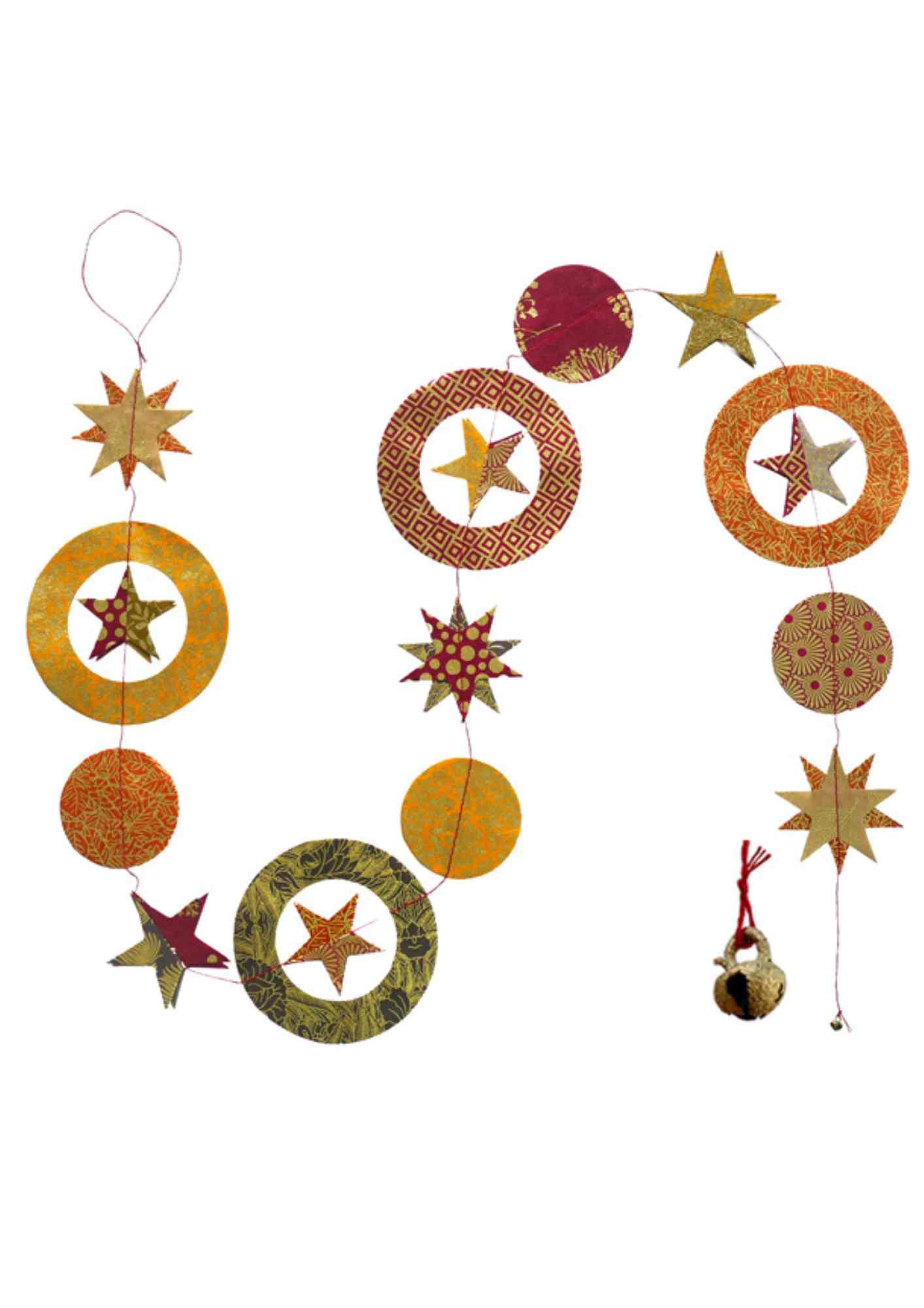 Hanging Garland Golden Comets