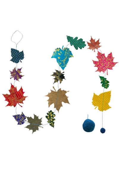 Hanging Garland Vintage Leaves