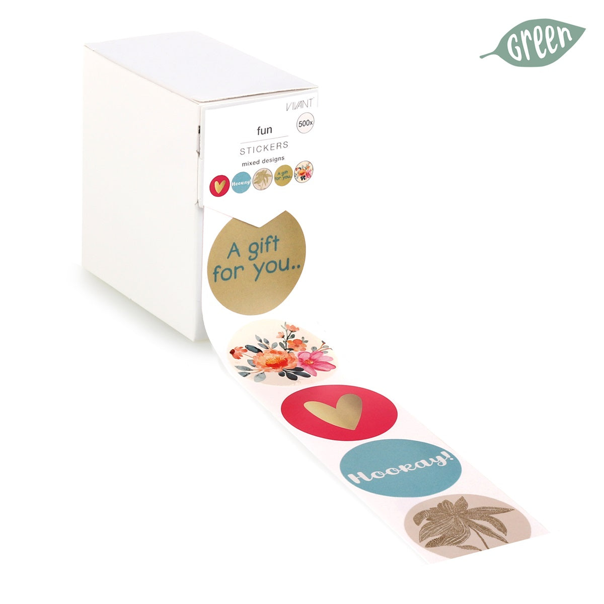 Fun Sticker 500 Roll