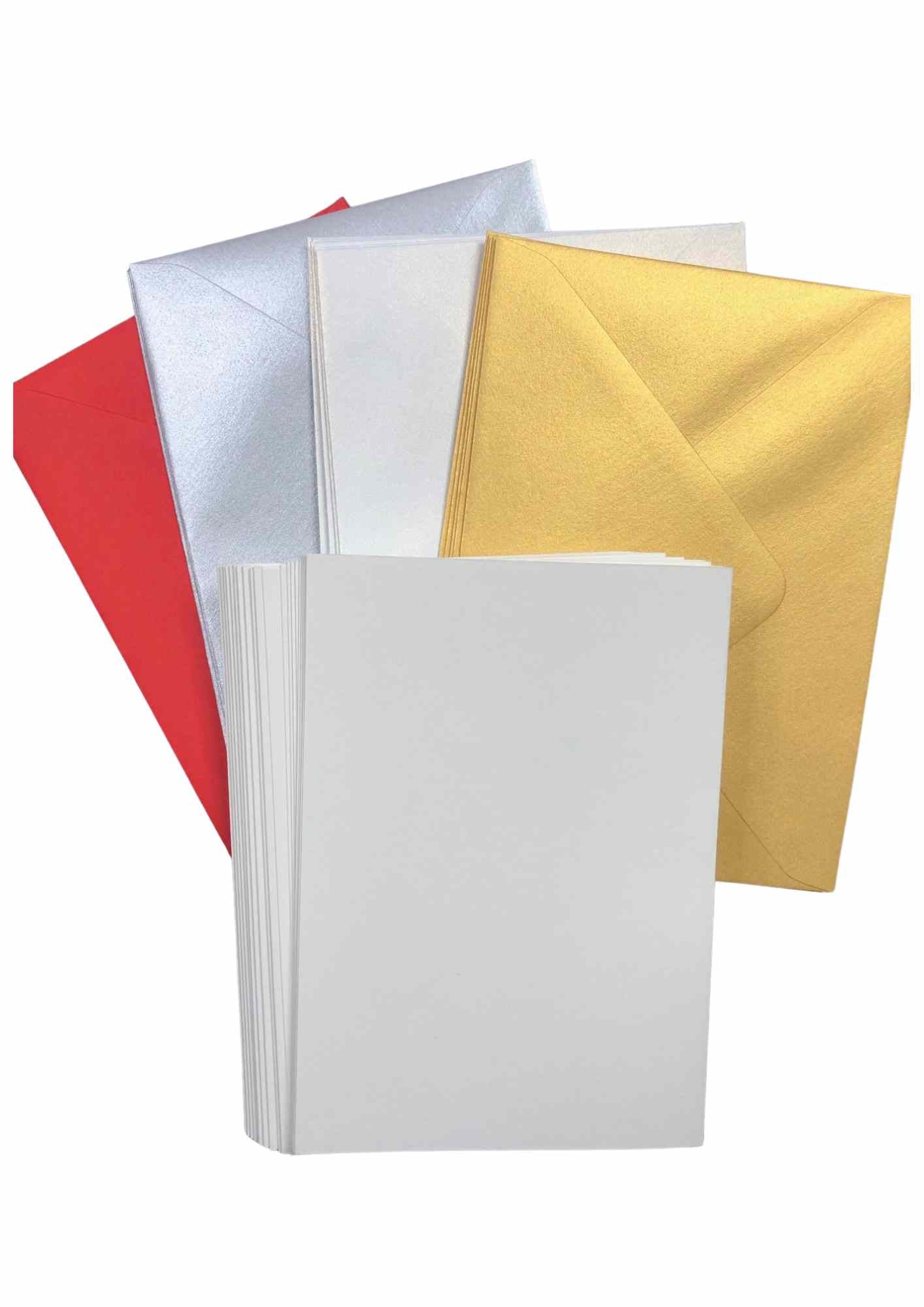 Christmas Pack 20 plain cards and envelopes
