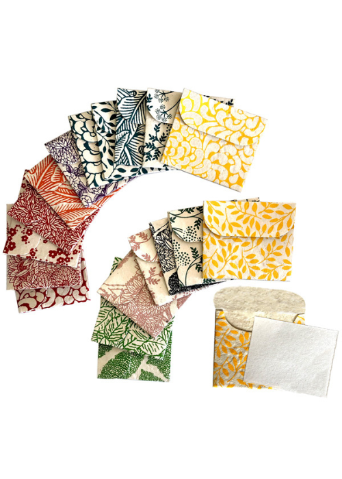 Tiny Lokta Card & Envelope Spring - Liberties Papers