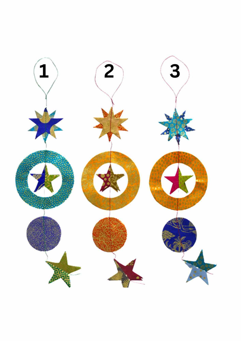 Hanging Garland Golden Comets