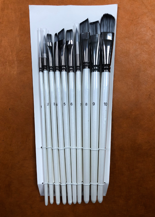 Set of 10 Artist Bushes