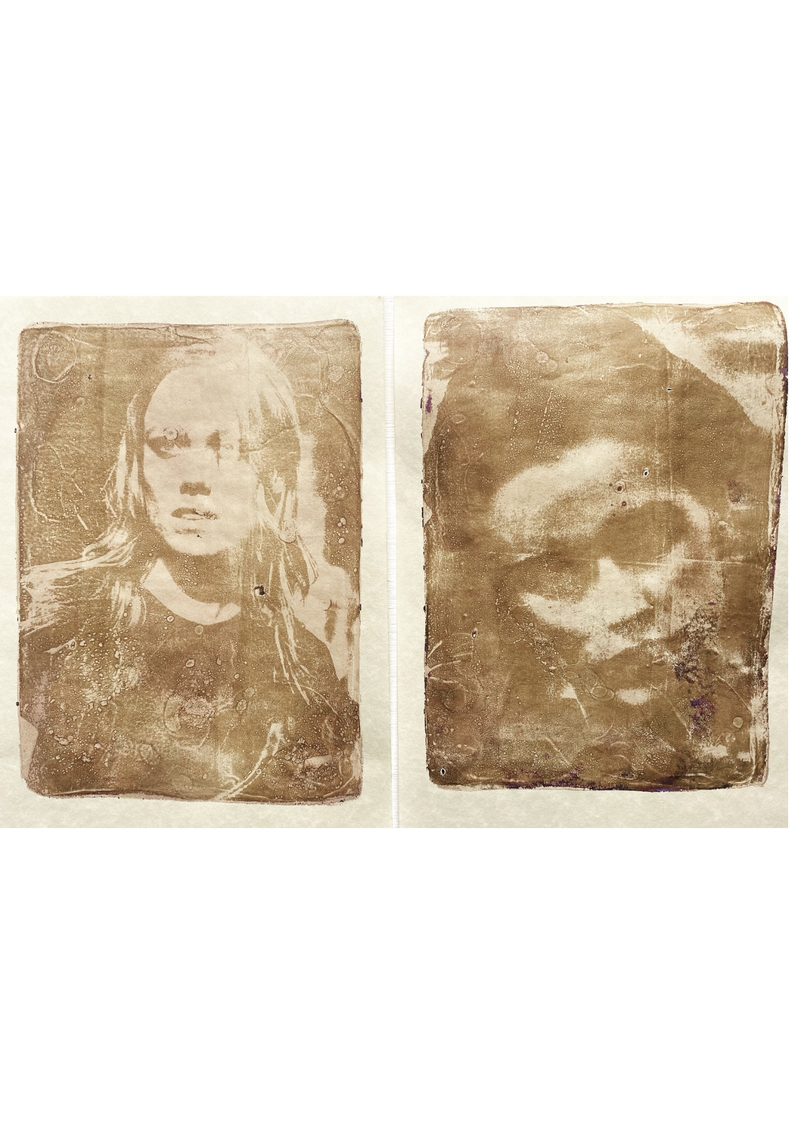 Gelli Art Printing from magazines and more