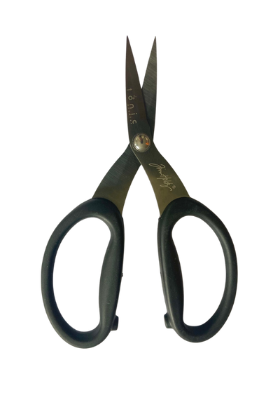 Leitz Titanium Scissors - Ambidextrous, 205 Mm, Ergonomic Handle, Non-Stick Coating, Black