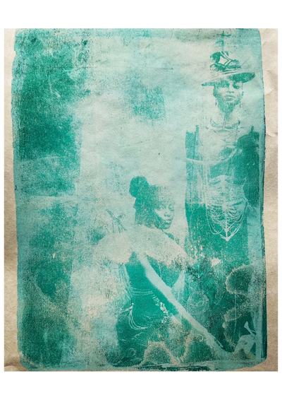 Gelli Art Printing from magazines and more