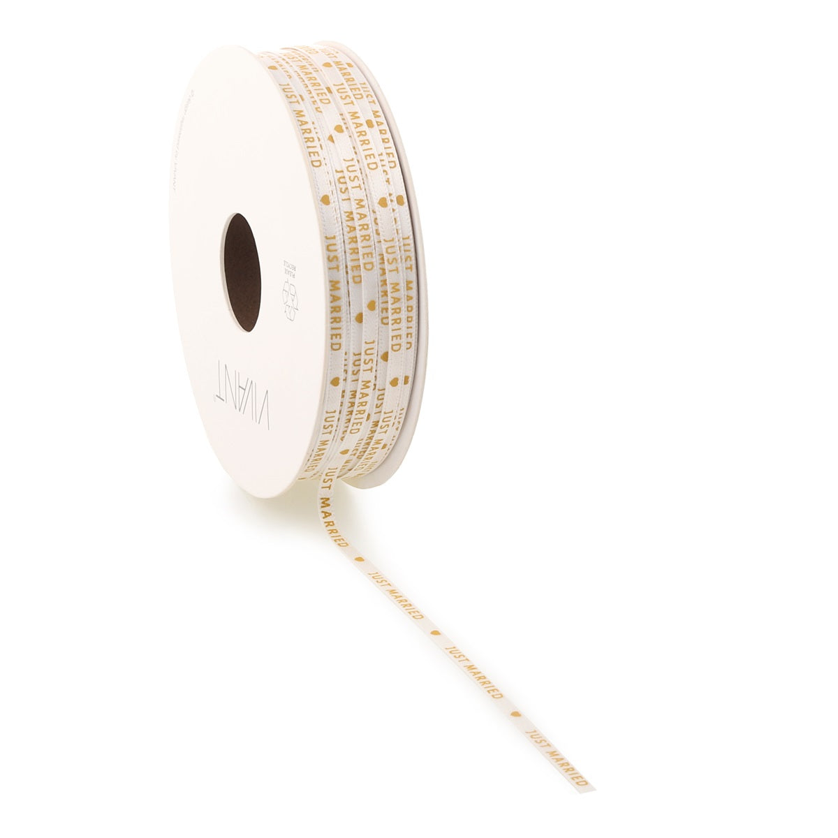 Just Married Satin Ribbon