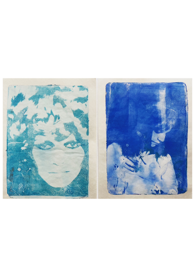 Gelli Art Printing from magazines and more