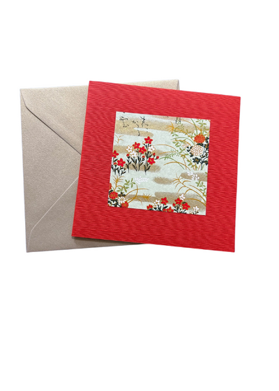 Japanese Linen Handmade Cards