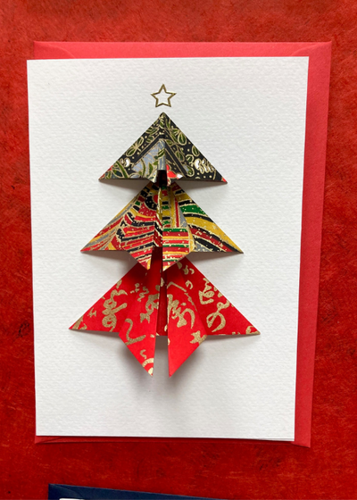 Christmas Tree Card Workshop with Barbara O'Rahilly