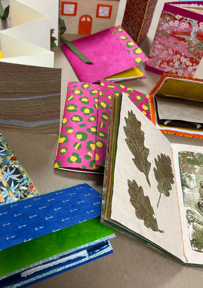 Simple Bound Book Art with Sheila - Liberties Papers