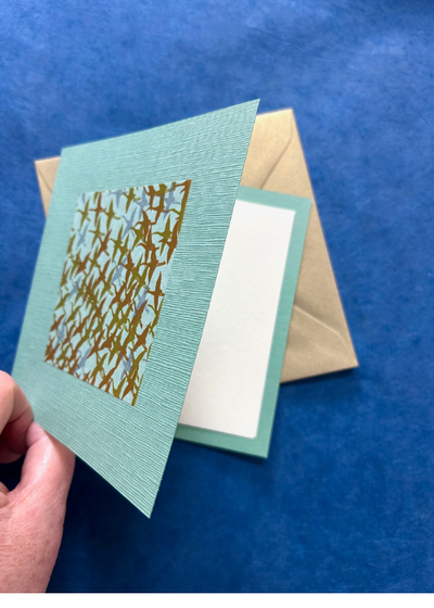 Japanese Linen Handmade Cards