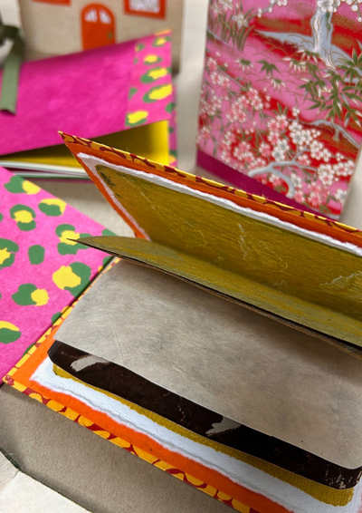 Simple Bound Book Art with Sheila - Liberties Papers