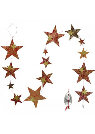 Hanging Garland Christmas Xanadu Stars