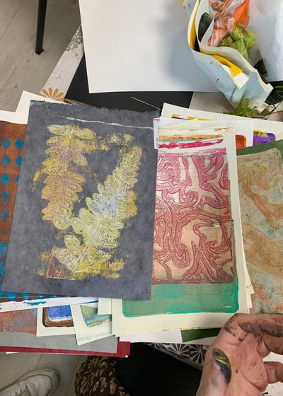 Gelli Art Printing with Sinead Lawson