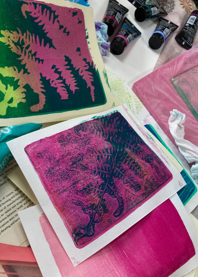 Gelli Art Printing with Sinead Lawson