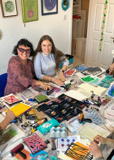 Gelli Art Printing with Sinead Lawson