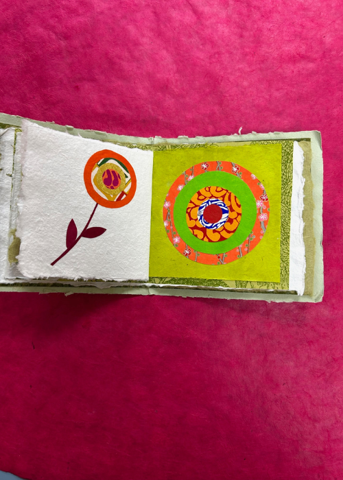 Simple Bound Book Art with Sheila