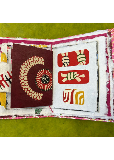 Simple Bound Book Art with Sheila