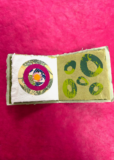 Simple Bound Book Art with Sheila