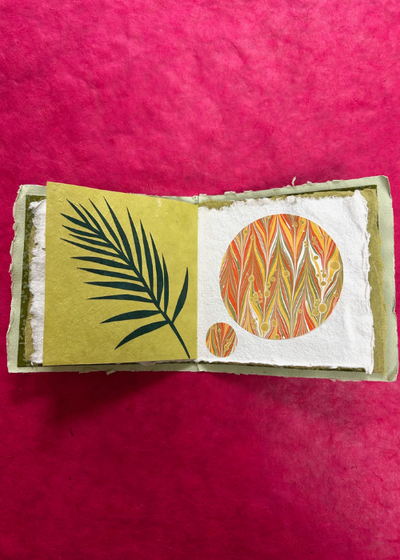 Simple Bound Book Art with Sheila