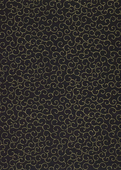 Chiyogami Curvy Black