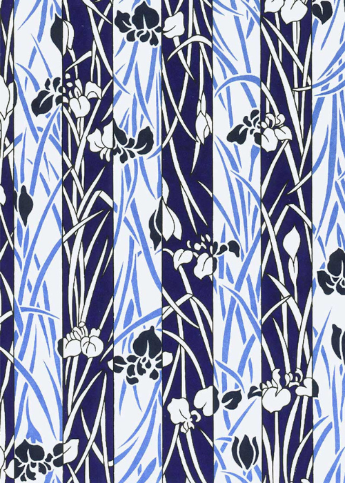 Chiyogami Modern Blue