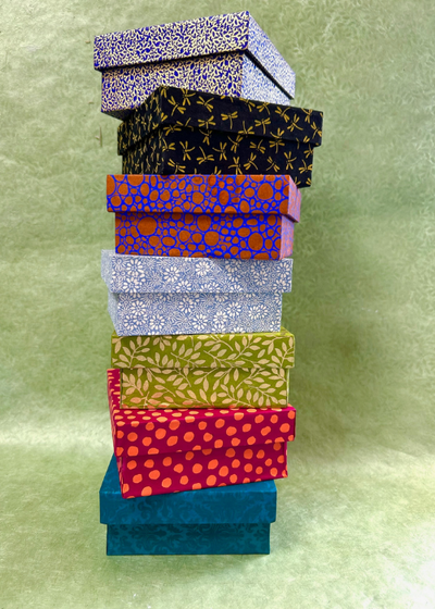 Box making with Gretchen Allen