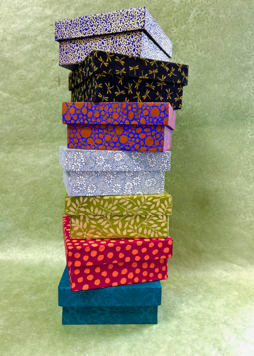 Box making with Gretchen Allen