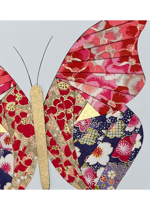 Iris Folding Butterfly Workshop with Barbara O'Rahilly