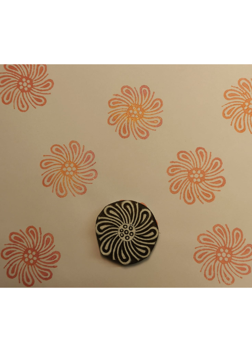 Groovy Flower Block