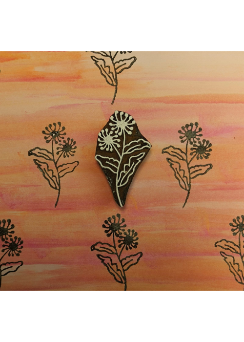 Small Bunch of  Flowers Block