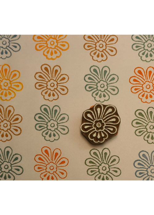 Floppy Flower Block