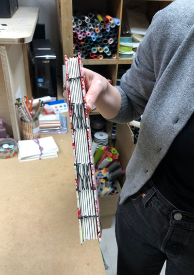 French Link Binding with Clarabelle Murphy