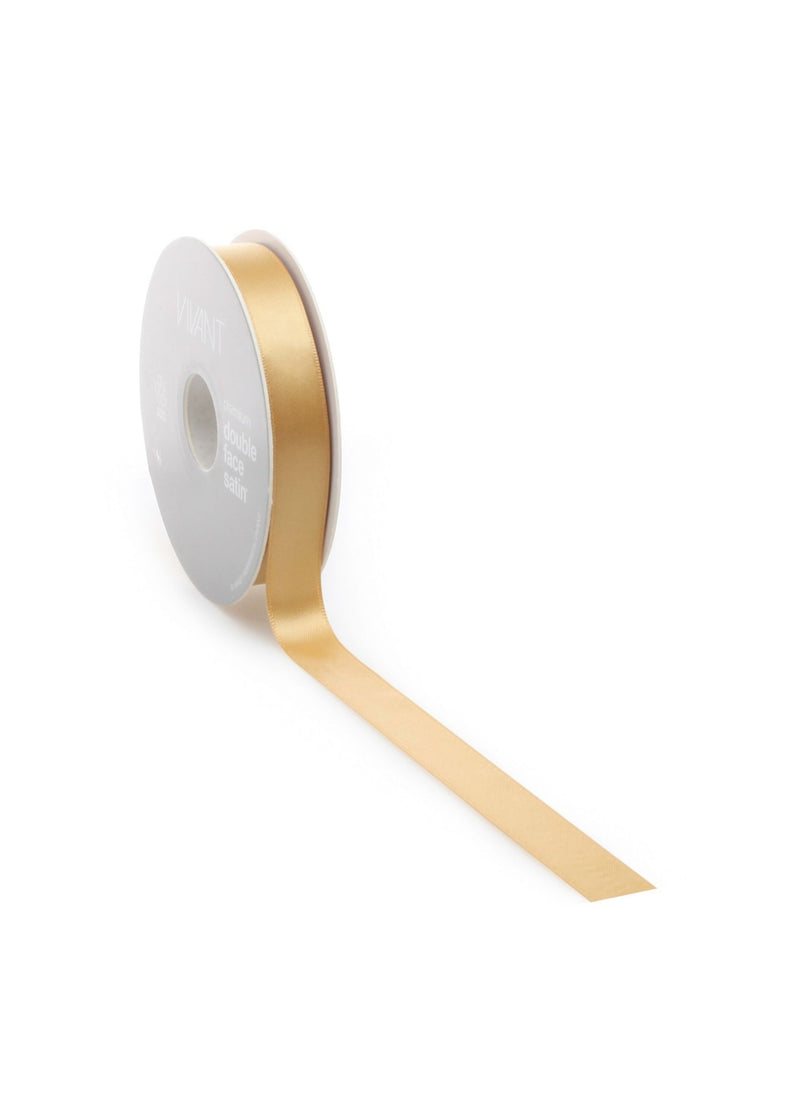 Satin Ribbon 6mm Gold - Liberties Papers