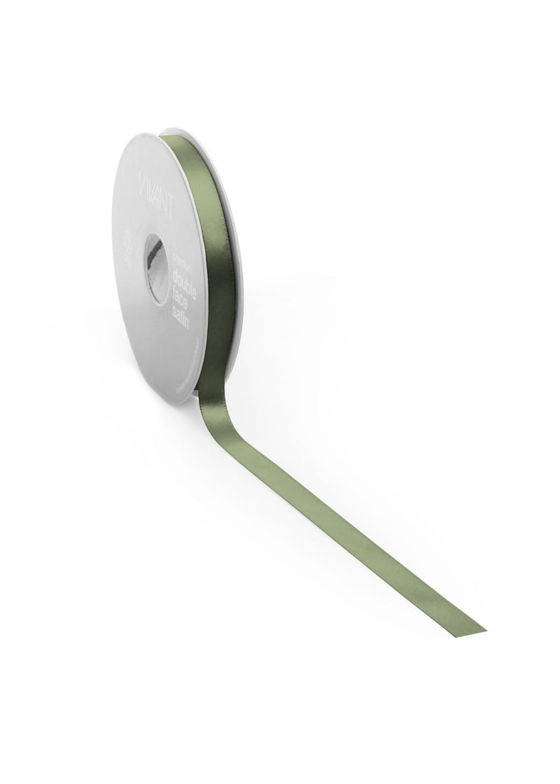 Satin Ribbon 6mm Green - Liberties Papers