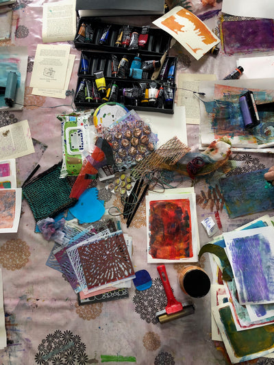 Gelli Art Printing with Sinead Lawson