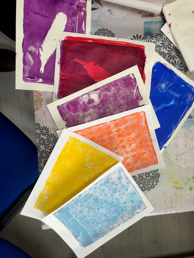 Gelli Art Printing with Sinead Lawson