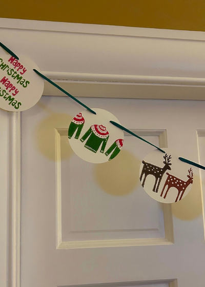 Christmas Block Printing