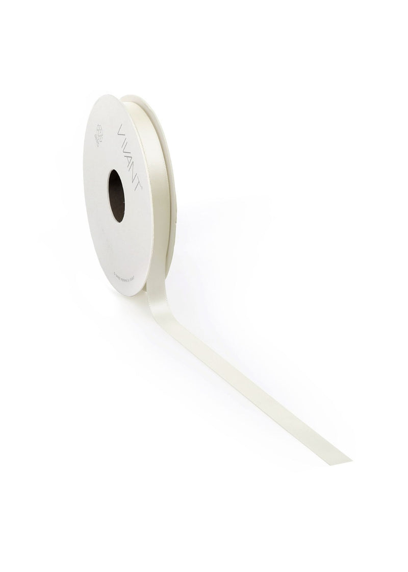 Satin Ribbon 6mm Ivory - Liberties Papers