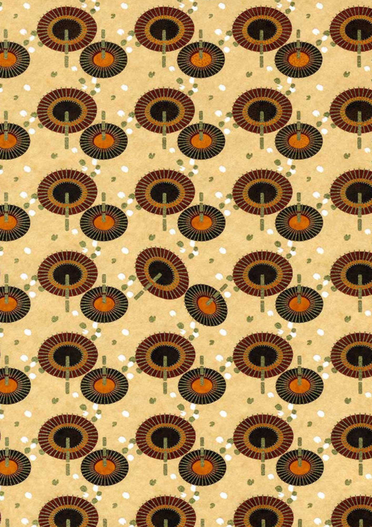 Chiyogami Parasoru Brown - Liberties Papers