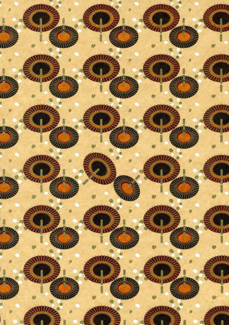 Chiyogami Parasoru Brown - Liberties Papers