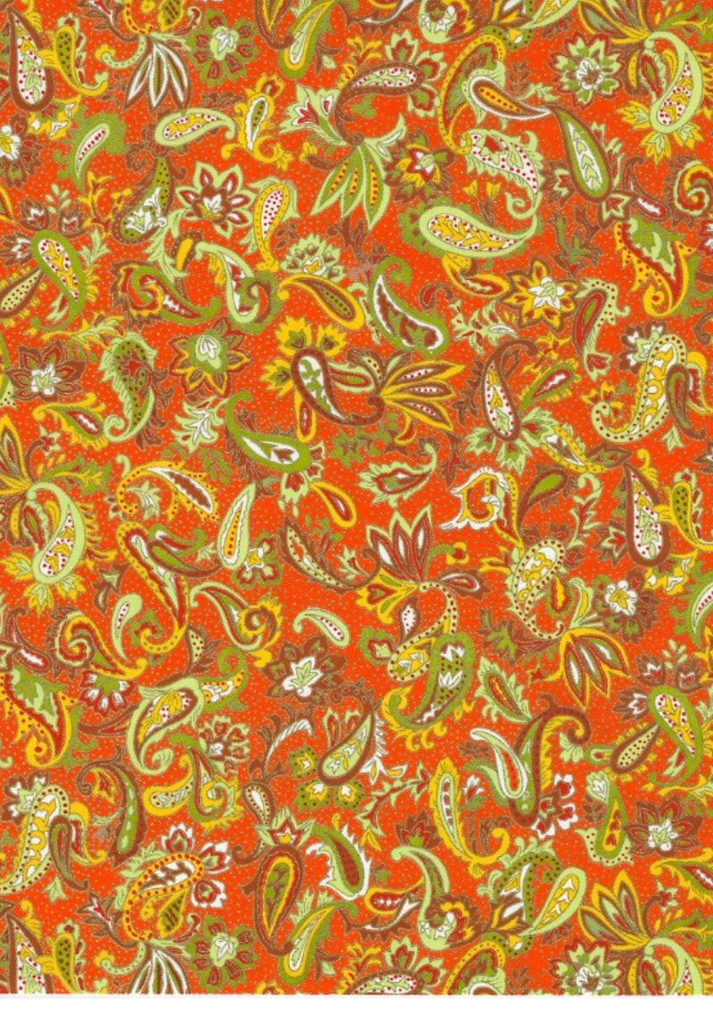 Chiyogami Paisley Marmalade - Liberties Papers