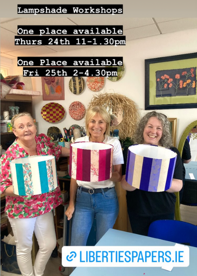 Lampshade Workshop with Sheila