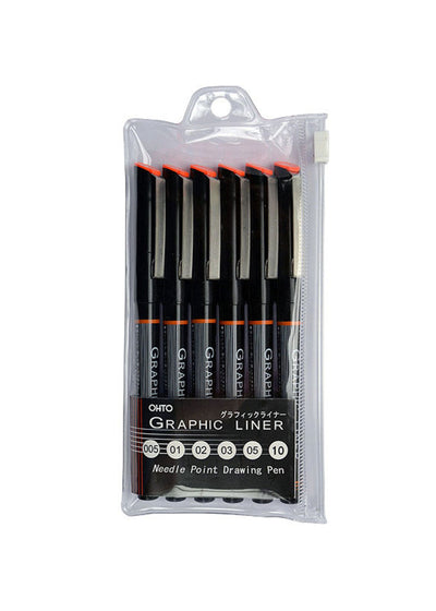 Ohto Graphic Liner Pens