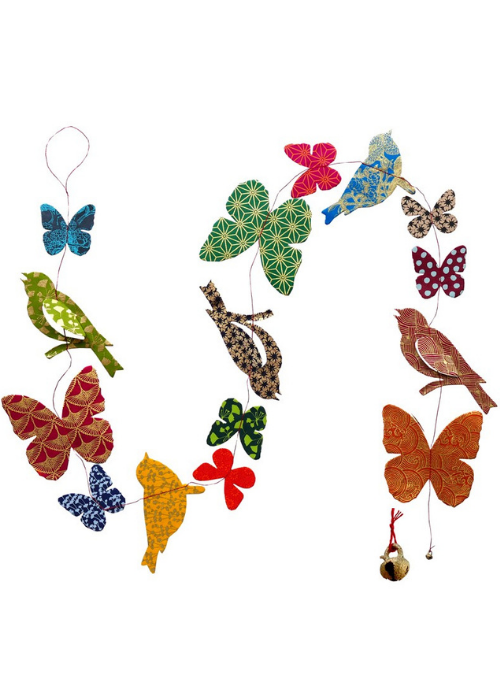 Hanging Envol - Birds and Butterflies