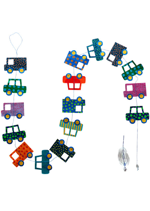 Hanging Garland Trucks and Cars - Liberties Papers